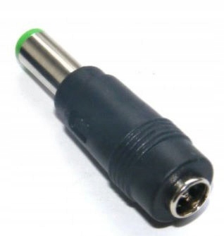 Adapter przejściówka z 5.5x2.1 na wtyk 6.3x3.0