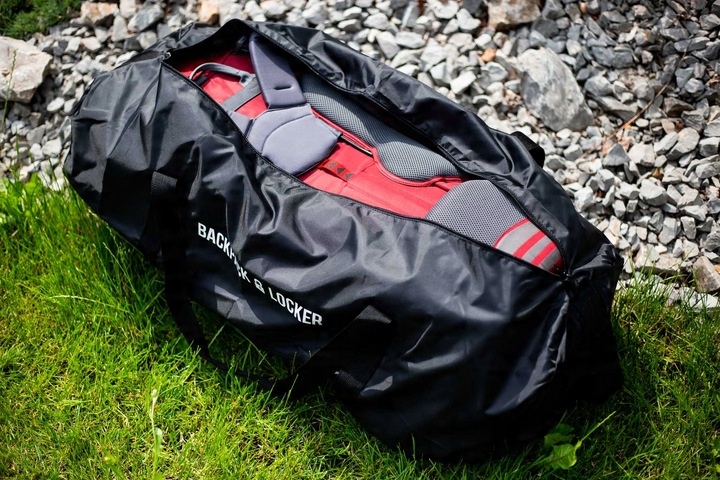 Pokrowiec na plecak do samolotu Backpack Locker - 55-75 litrów - granatowy