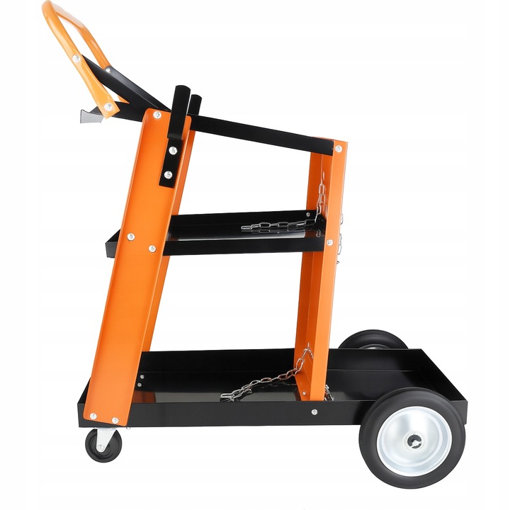 WÓZEK SPAWALNICZY DO SPAWAREK Z PÓŁKAMI STABILNY MOBILNY PÓŁKA NA BUTLĘ