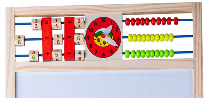 TABLICA DREWNIANA DWUSTRONNA KREDOWA MAGNETYCZNA