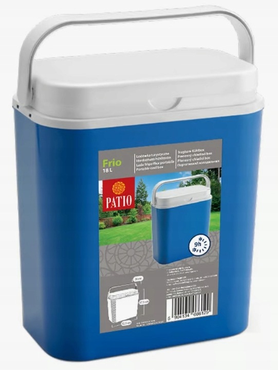 Lodówka turystyczna na wkłady Frio 18 l PATIO