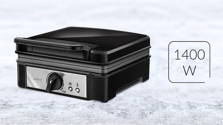 MOCNA GOFROWNICA DUŻA MOC MPM MGO-24 1400W CHRUPIĄCE GOFRY