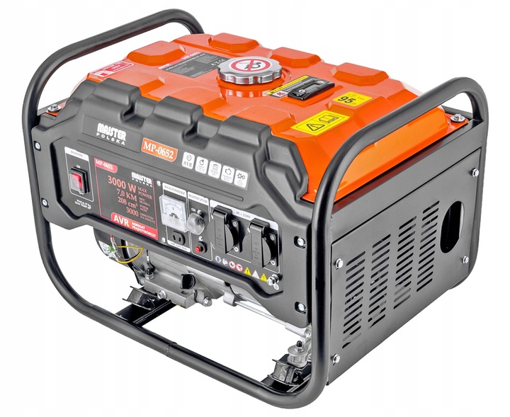 AGREGAT PRĄDOTWÓRCZY 3000W AVR GENERATOR 7KM+2x BRIGGS mp-0652 Majster
