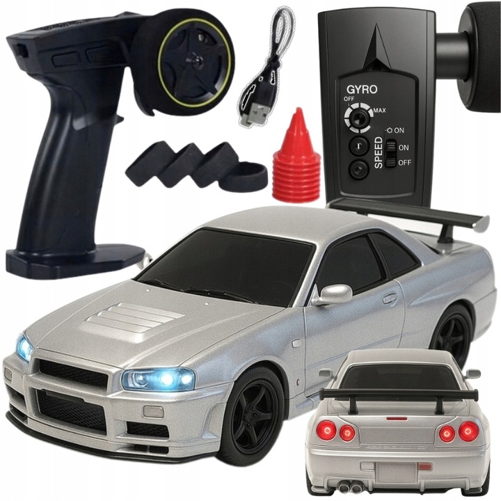 Auto do Driftu Zdalnie Sterowane na Pilot RC 1:43 Pojazd Żyroskop GYRO