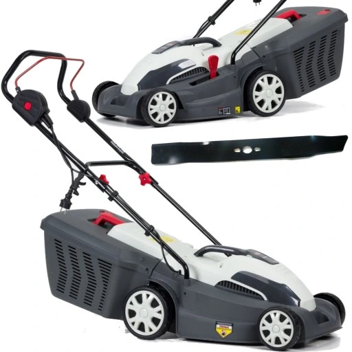 Kosiarka ELEKTRYCZNA NAC 1600 W 38 cm KOSZ 45 l Zabezpieczenie termiczne