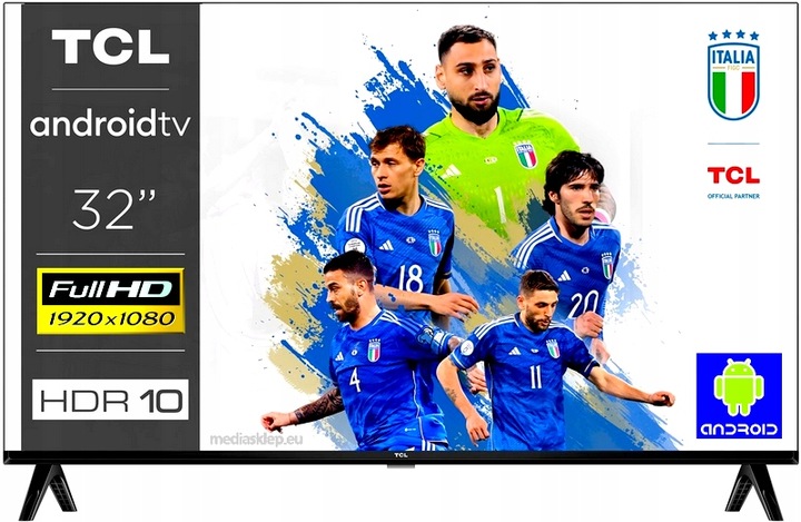 Telewizor LED TCL 32S5400AF 32" Full HD Smart WiFi Android TV czarny