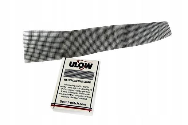 Klej PVC do pontonów, basenów, Płynna łatka Ulow PVC + siatka wzmacniająca