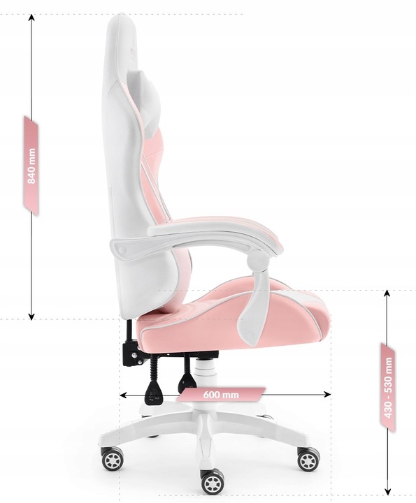 FOTEL GAMINGOWY DLA GRACZA BIUROWY HELL'S