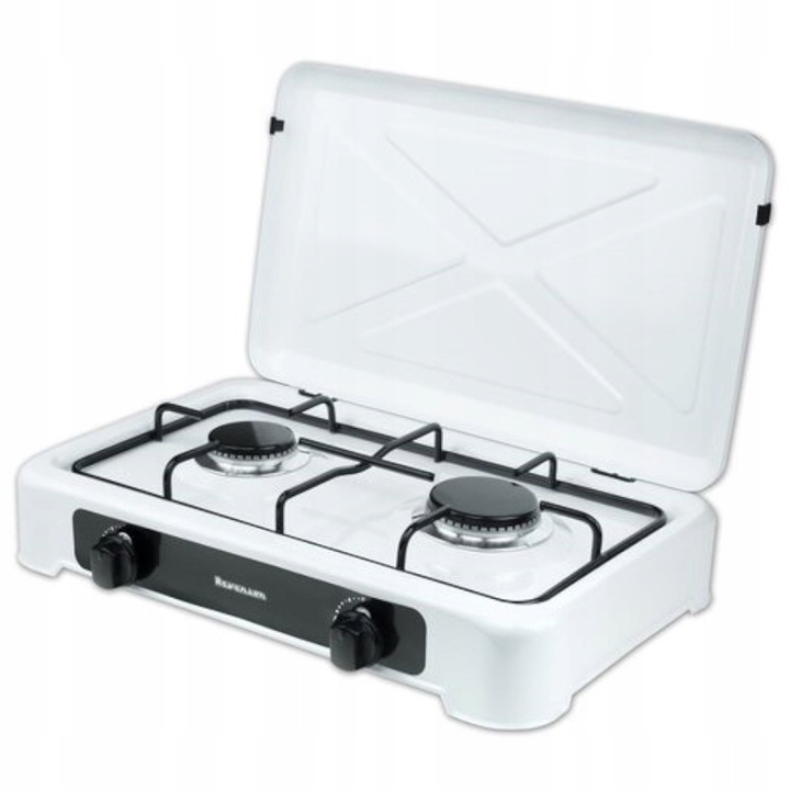 Kuchenka przenośna turystyczna nastawna RAVANSON K 02 T biała
