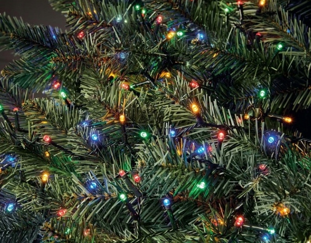 LAMPKI CHOINKOWE 1000 LED ŚWIATEŁKA KOLOROWE CHOINKĘ OŚWIETLENIE ŚWIĄTECZNE