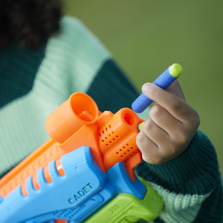 Nerf Elite Jr Ultimate Starter Set, 2 Easy Play Toy Foam Blasters, 15 Nerf