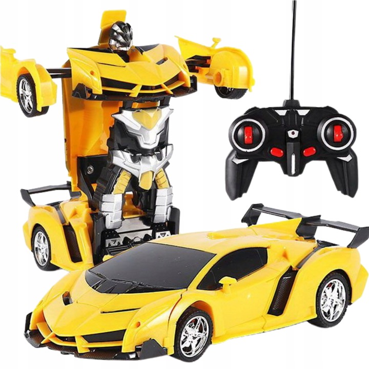 AUTO TRANSFORMER ROBOT NA PILOTA 2W1 SAMOCHÓD NA PILOT RÓŻNE KOLORY RC
