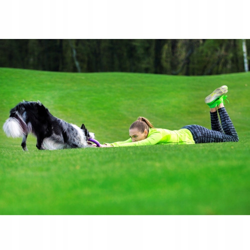 Szarpak dla psa PULLER Midi 19,5 cm - zabawka 2 ringi dla średnich ras psów