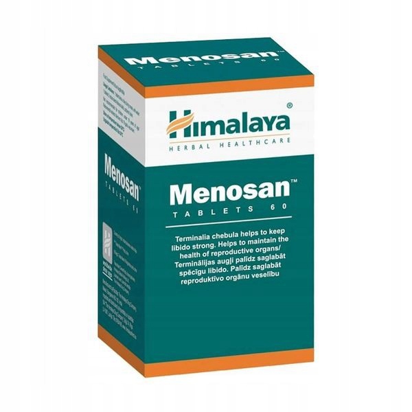 Menosan Himalaya Menopauza Przekwitanie Sen Witalność Energia 60 tabletek