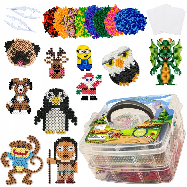 Koraliki Do Prasowania Szablony Prasowanka Zestaw Szablony Kuferek Brelok