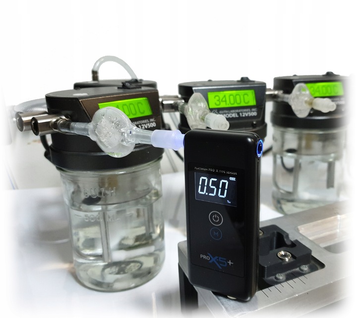 Alkomat Pro x5 elektrochemiczny BARDZO DOKŁADNY plus PLATYNOWY sensor