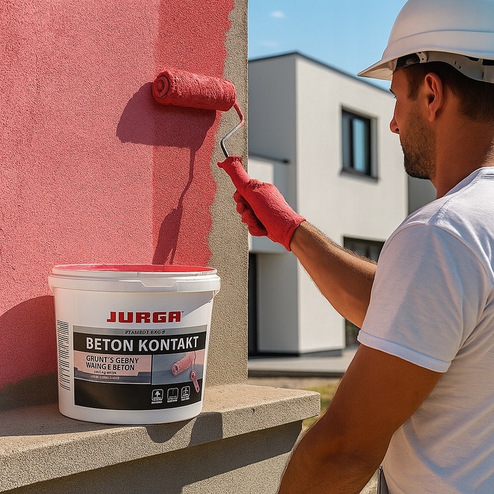 Grunt SZCZEPNY kwarcowy BETON KONTAKT MUR beton trudne podłoża Jurga 7kg