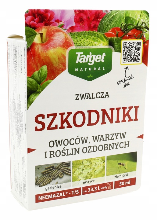 NEEMAZAL T/S Target na ziemórki, mszyce i inne szkodniki 10 ml