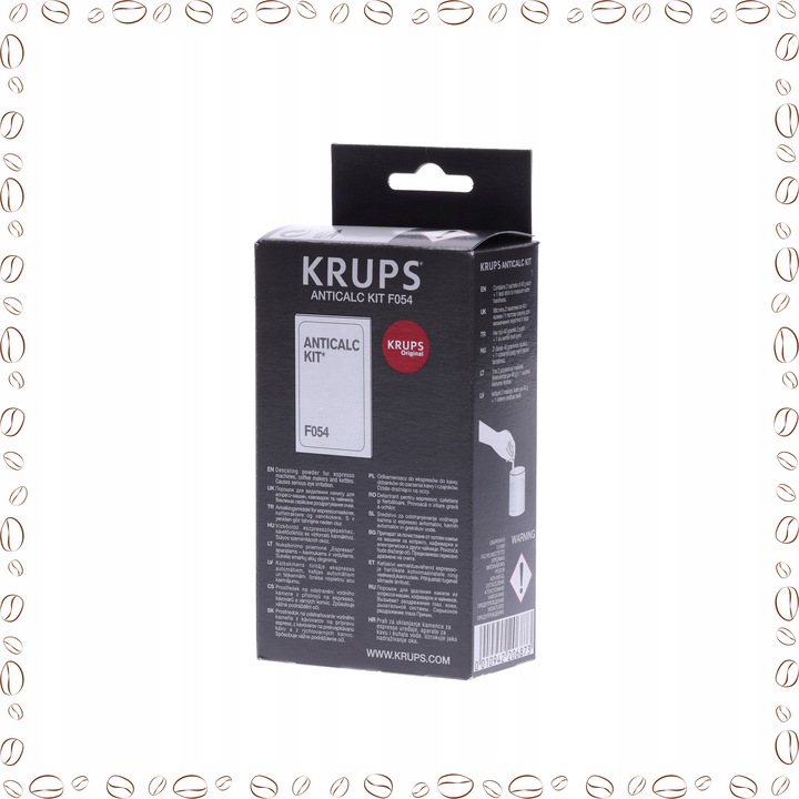 3x Filtr do ekspresu Krups zamiennik Spitze Gewinde i Odkamieniacz F054