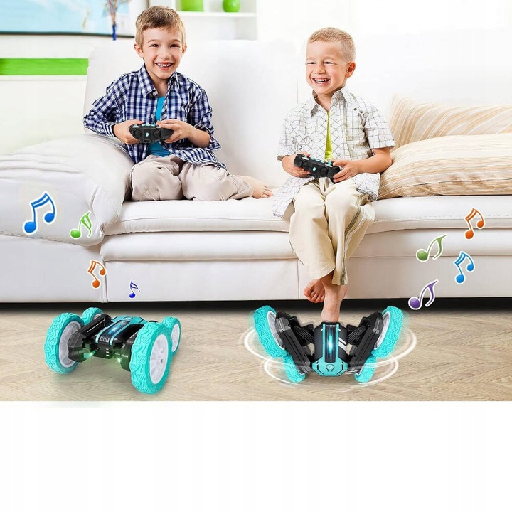 SAMOCHÓD TWISTER KASKADER AUTO RC ZDALNIE STEROWANY PILOT 360 USB