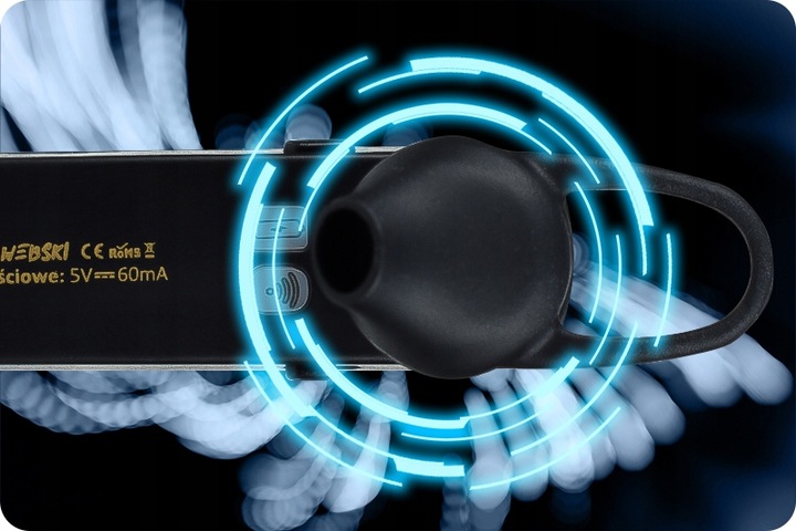 SŁUCHAWKA BLUETOOTH 5.3 ZESTAW SŁUCHAWKOWY BLUETOOTH DO ROZMÓW DLA KIEROWCY