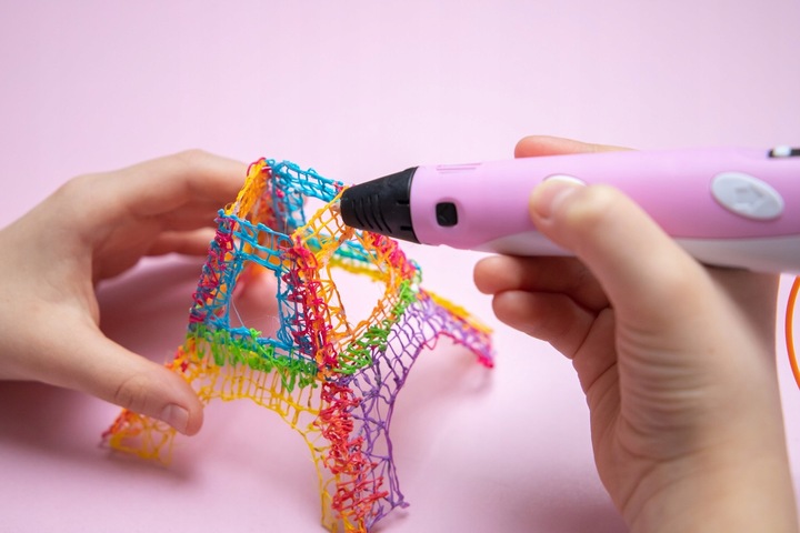 DŁUGOPIS 3D Dla Dzieci DRUKARKA 3 D PEN Zestaw i WKŁADY PLA 110 METRÓW