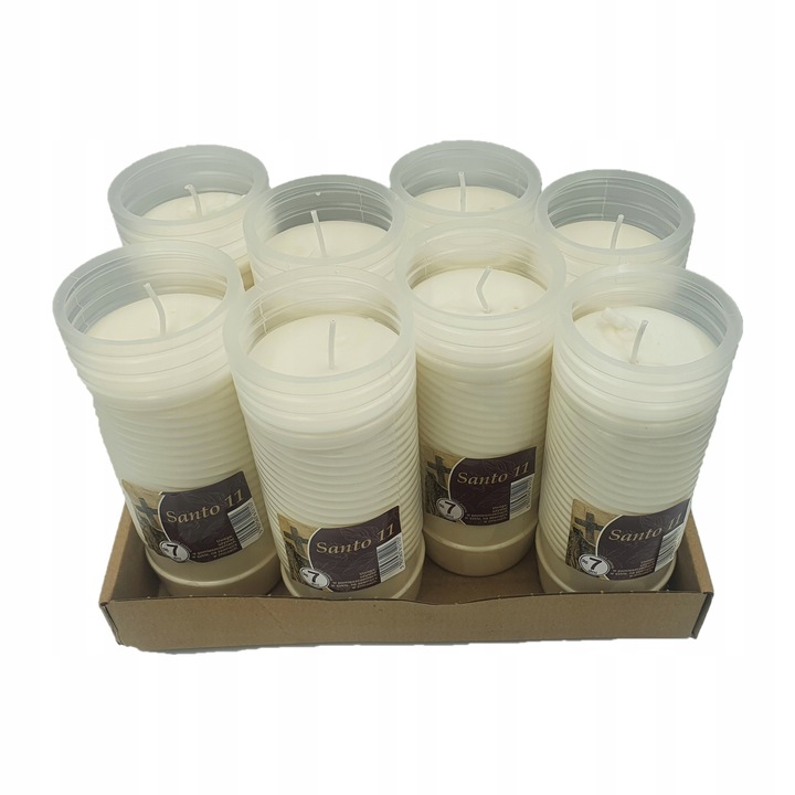 WKŁADY DO ZNICZY IGNIS SANTO 11 6-7 DNI (8szt)