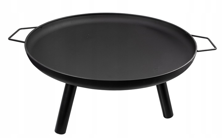 Grill Palenisko Czarne Ogrodowe Misa 58cm Stalowe Solidne Duże Do Ogniska