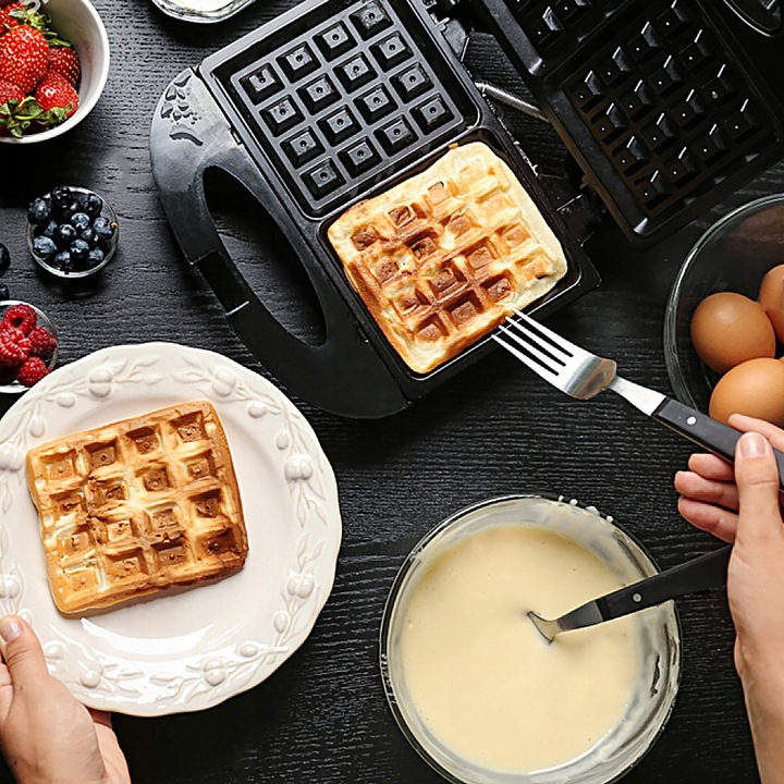 OPIEKACZ 5w1 FORMA do ORZESZKÓW PĄCZKÓW GOFROWNICA GRILL TOST KANAPEK