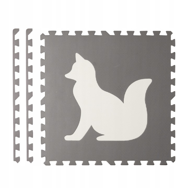 MATA PIANKOWA EVA ZWIERZĄTKA DUŻE PUZZLE 180x120 cm DLA DZIECI RICOKIDS