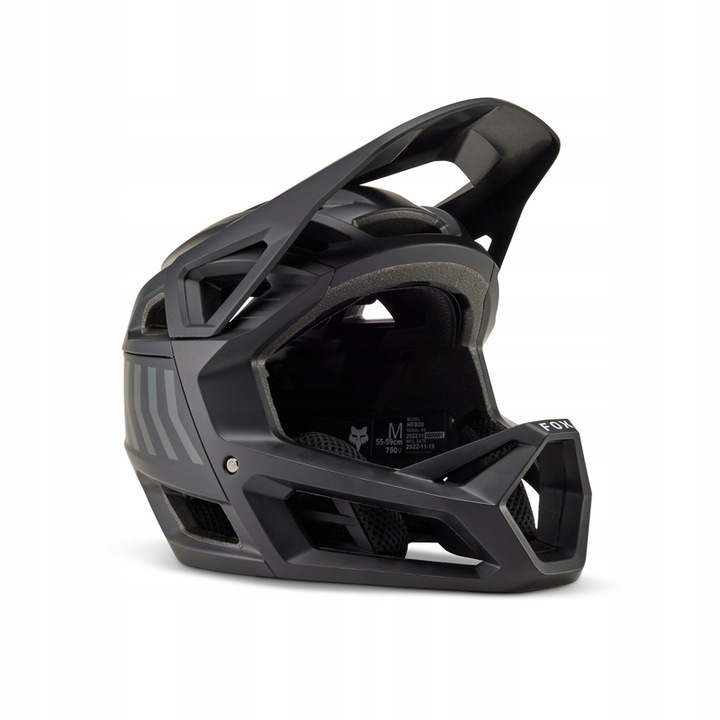 Kask rowerowy dziecięcy FOX JUNIOR PROFRAME NACE BLACK czarny