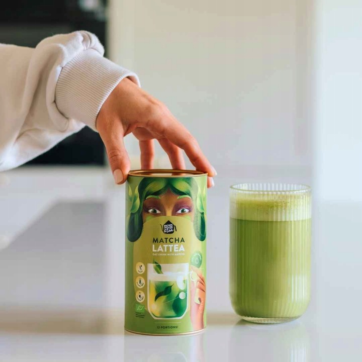 Matcha Lattea 10 porcji - matcha latte w formie instant z napojem owsianym