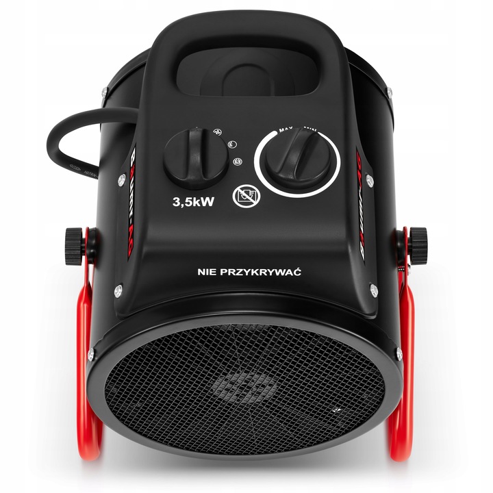 Nagrzewnica elektryczna BAUMR-AG 3,5kW 3500W dmuchawa farelka grzejnik