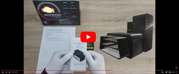 Lokalizator GPS OBD2 Podsłuch Śledzenie Platforma Tracksolid Pro Karta SIM