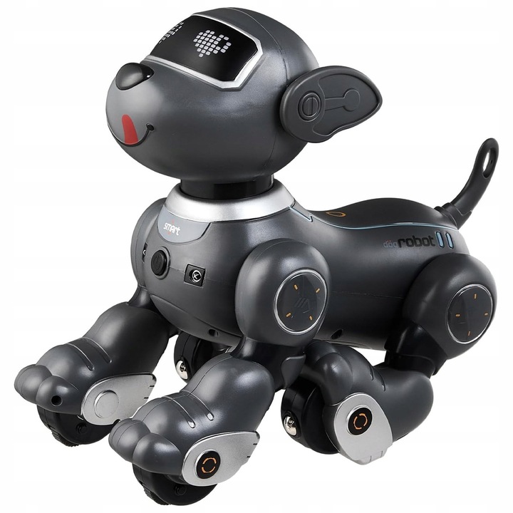 ROBOT INTERAKTYWNY ROBO PIES PIESEK ZDALNIE STEROWANY GŁOSEM PILOT DOTYK