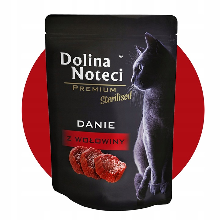 DOLINA NOTECI MOKRA KARMA DANIE DLA KOTA MIX SMAKÓW 20X85G BEZ ZBÓŻ