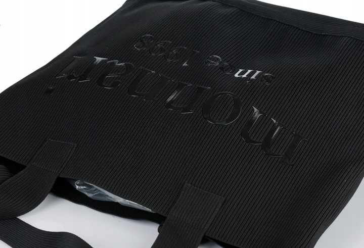 Monnari torebka shopper poliester czarny