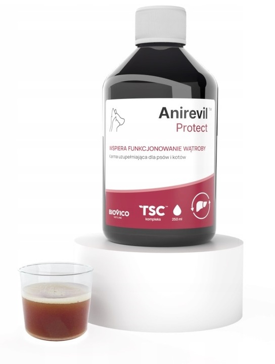 Biovico ANIREVIL Protect 250 ml Płyn na Wsparcie Funkcjonowania Wątroby