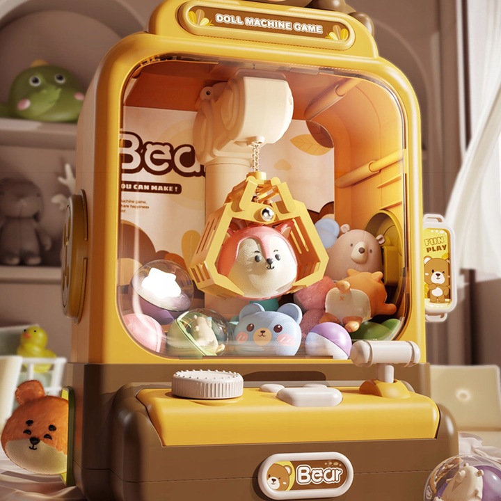 GRA POŁAWIACZ ZABAWEK AUTOMAT DO GRY Z ZABAWKAMI XL MASZYNA NA BATERIE