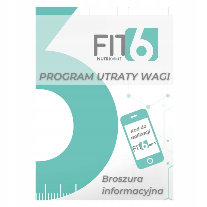 Nutricode Slim Body System FIT6 Krok 2 FM World Broszura Kod do aplikacji