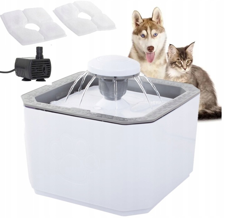 POIDEŁKO MISKA POIDŁO CICHA FONTANNA DLA KOTA PSA 2,5L