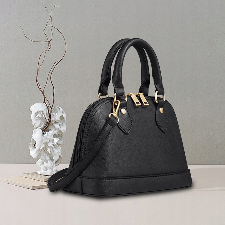 ZESTAW TOREBEK DAMSKICH 4W1 – STYLOWE TOREBKI NA CO DZIEŃ I DO PRACY CZARNY