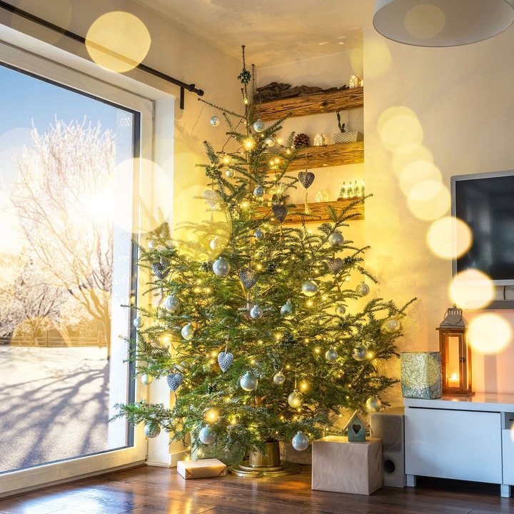 STOJAK POD CHOINKĘ CHOINKOWY PODSTAWKA DRZEWKO 2m POJEMNIK NA WODĘ 1L ZŁOTY