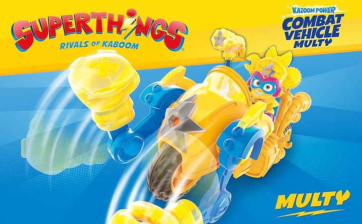 SuperThings Combat Vehicles Multy Kazoom Power Super Zings Things pojazd