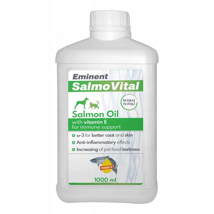 Eminent oil - SalmoVital dla psów i kotów 1000 ml