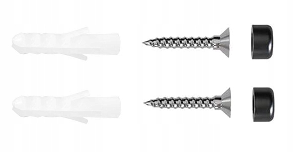 WIESZAK ŁAZIENKOWY HACZYK ŚCIENNY NA RĘCZNIKI CZARNY LOFT PRZYKRĘCANY KOŁKI