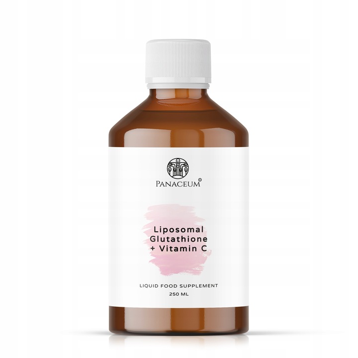 Glutation Liposomalny + Witamina C Panaceum data ważnosci 27.01 Promocja!