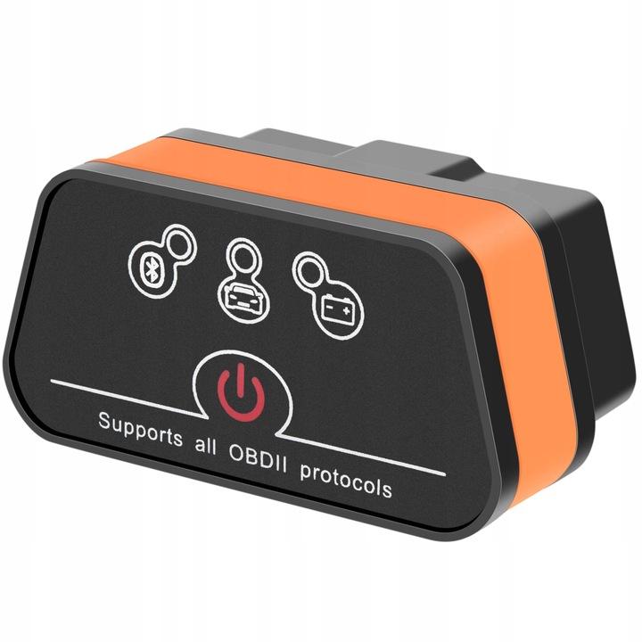 INTERFEJS DIAGNOSTYCZNY OBD2 BLUETOOTH ANDROID iOS WINDOWS - MENU PL BT 4.0