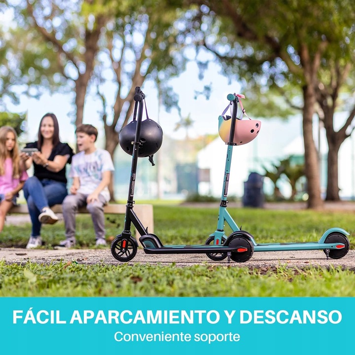 SmooSat E9 hulajnoga elektryczna dla dzieci, do 16 km/h od 8 lat niebieska