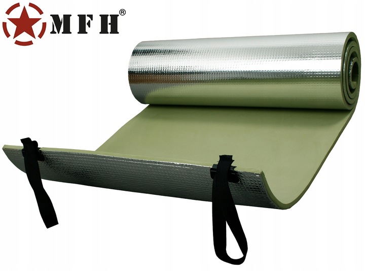 Karimata Mata izolacyjna wojskowa MFH Aluminium 200 cm x 50 cm x 1 cm Olive
